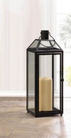 Midtown Large Black Lantern