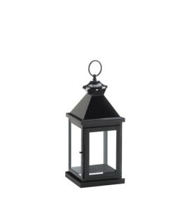 Small Glossy Black Lantern